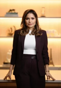 Dra. Fabiana Gaião, dermatologista e cliente da ZYX Marketing